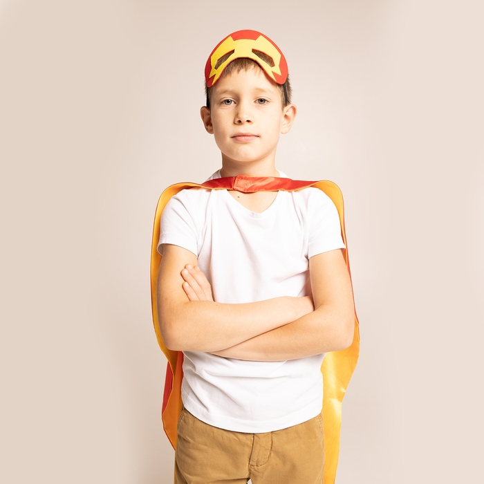 Карнавальный набор «Железный воин»: плащ и маска Карнавальный набор «Железный воин»: плащ и маска