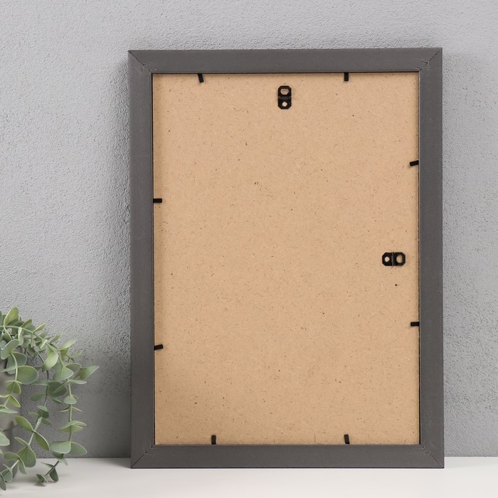 Фоторамка пластик Фоторамка пластик "МИРАМ" 25х35 см чёрный (пластиковый экран)