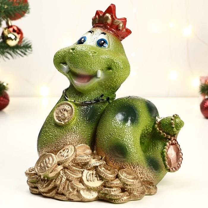 Копилка Копилка "Змея Королева" 25х23х18см