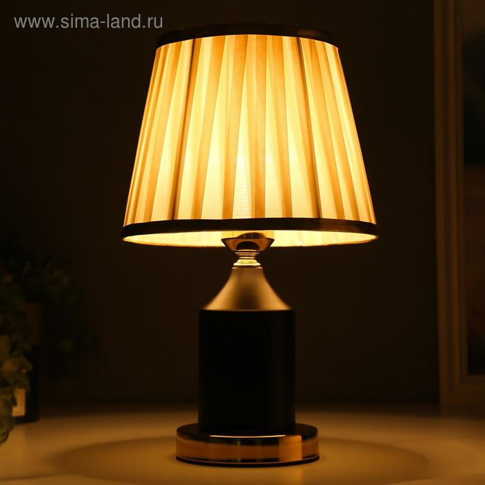 Лампа настольная 16136/1BK E27 40Вт черно-золотой 21х21х34 см RISALUX Лампа настольная 16136/1BK E27 40Вт черно-золотой 21х21х34 см RISALUX
