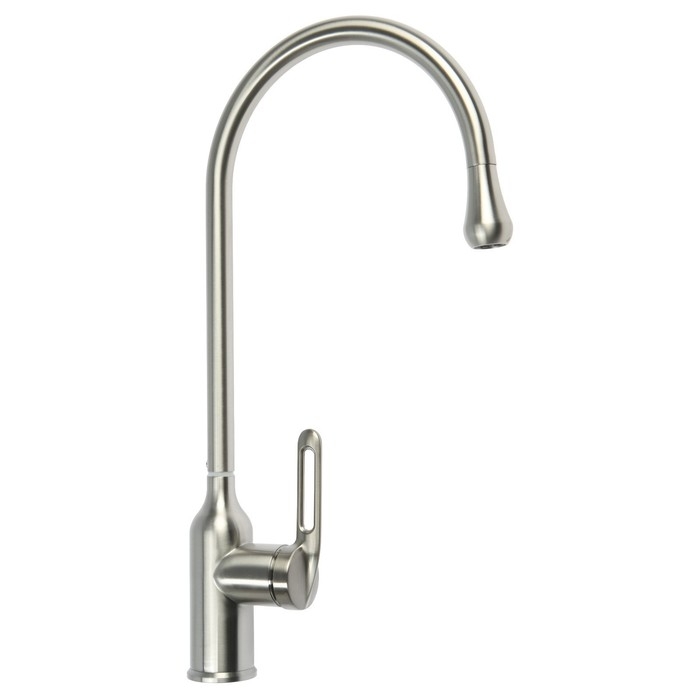 Смеситель для кухни ZEIN Z2750, высокий, картридж 35 мм, нержавеющая сталь, сатин Смеситель для кухни ZEIN Z2750, высокий, картридж 35 мм, нержавеющая сталь, сатин