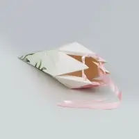 Переноска - шестиугольник для цветов &laquo;Для тебя!&raquo;, белая 15&times;35&times;15 см