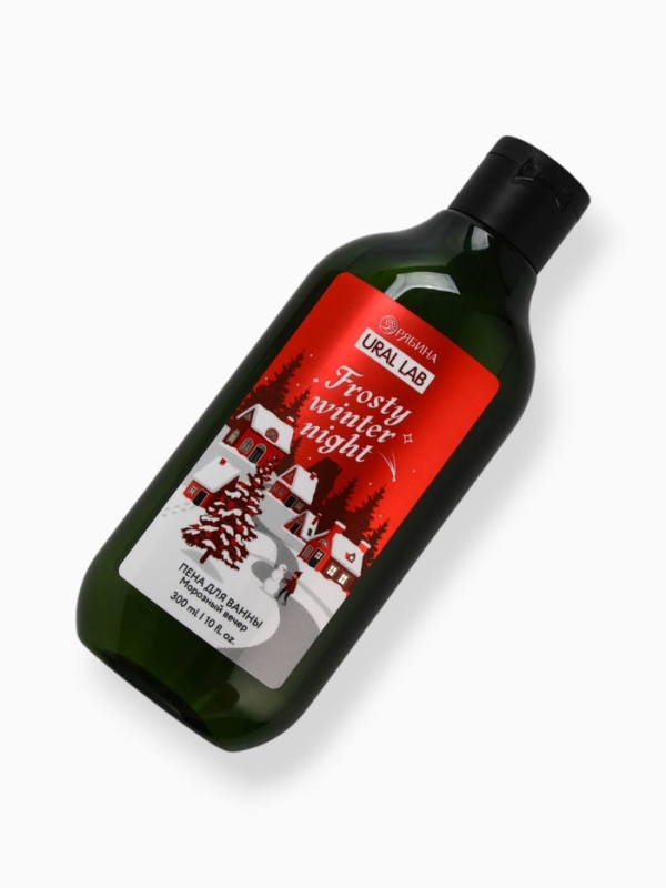 Ural Lab Winter Melody Пена для ванны Frosty winter night, 300 мл, морозный вечер
