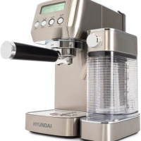 Кофеварка рожковая HEM-9999 серебристый