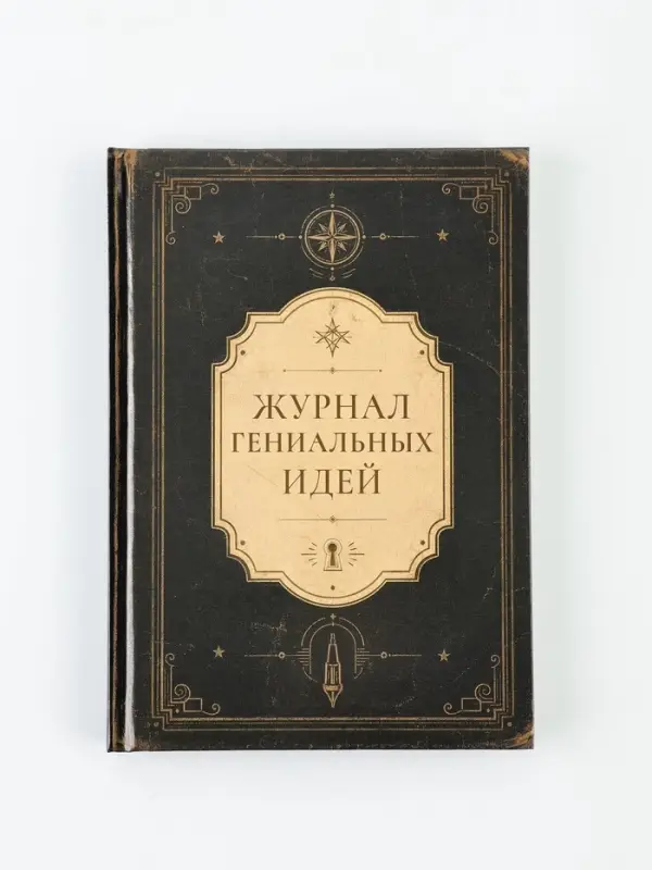 Ежедневник А5 160 л &laquo;Журнал гениальных идей&raquo;