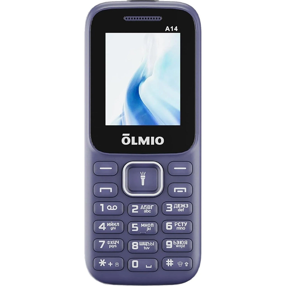 Мобильный телефон Olmio A14 (синий)