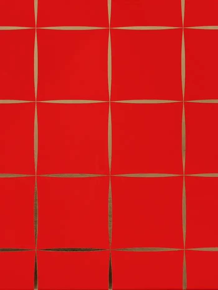 Сумка переноска для цветов, влагостойкая, красная. с тиснением, 22&times;10.5&times;13.5&plusmn;5% см