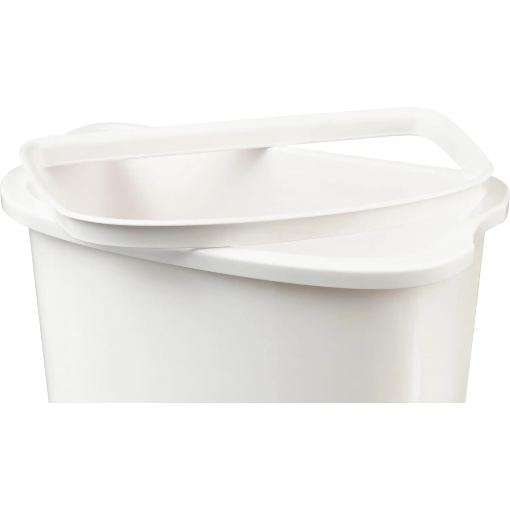 Контейнер для мусора (корзина) Luscan Prof Etalon 12л белый 151041