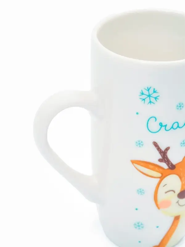 Кружка новогодняя керамическая &laquo;Счастья&raquo;, 240 мл