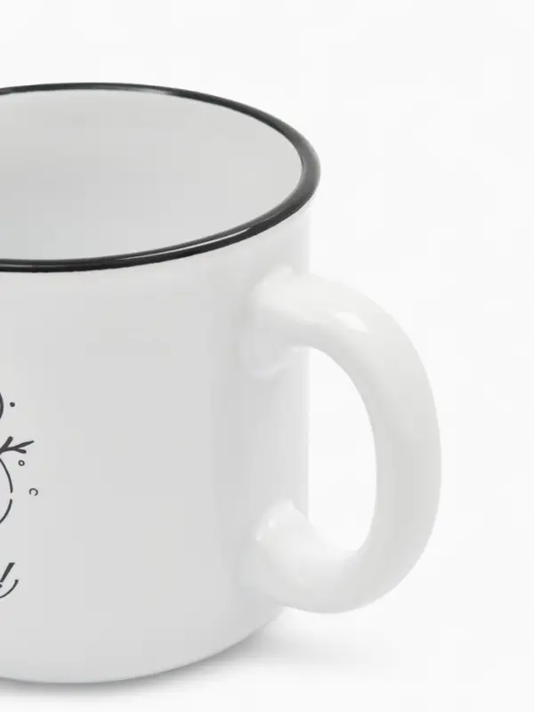 Кружка чайная новогодняя &laquo;С новым годом!&raquo;, 530 мл