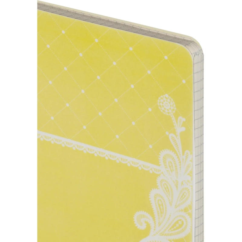 Бизнес-тетрадь ,80,А4,Амели,300х210мм,Желтый,80г/квм,тонир