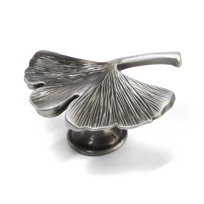 Ручка-кнопка CAPPIO PRO Ручка-кнопка CAPPIO PRO "Листок" 54 x 50 мм, цвет стар. серебро