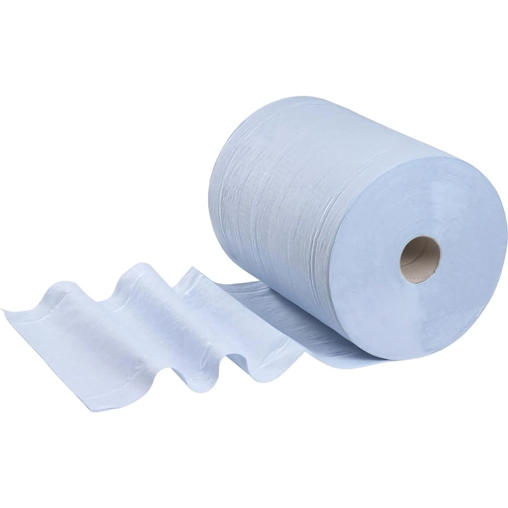 Бумага протирочная WYPALLxL20Extra2plyBlu38,5х32,5см гол.7301