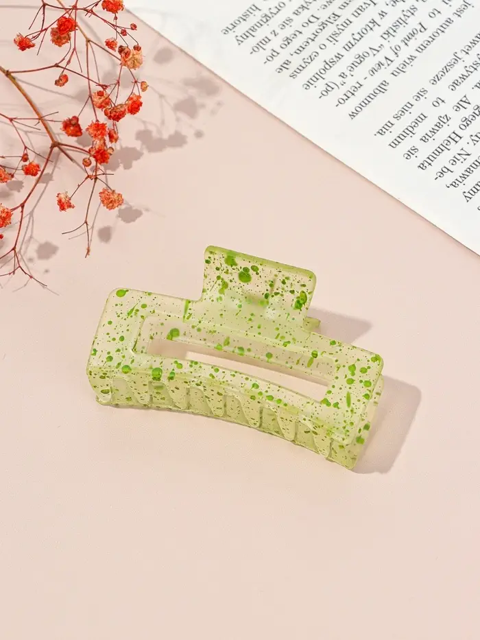 Крабик для волос &laquo;Мадлен&raquo;, прямой, 9 см, МИКС