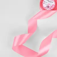 Лента атласная, 50 мм, 23&plusmn;1 м, нежно-розовая №147