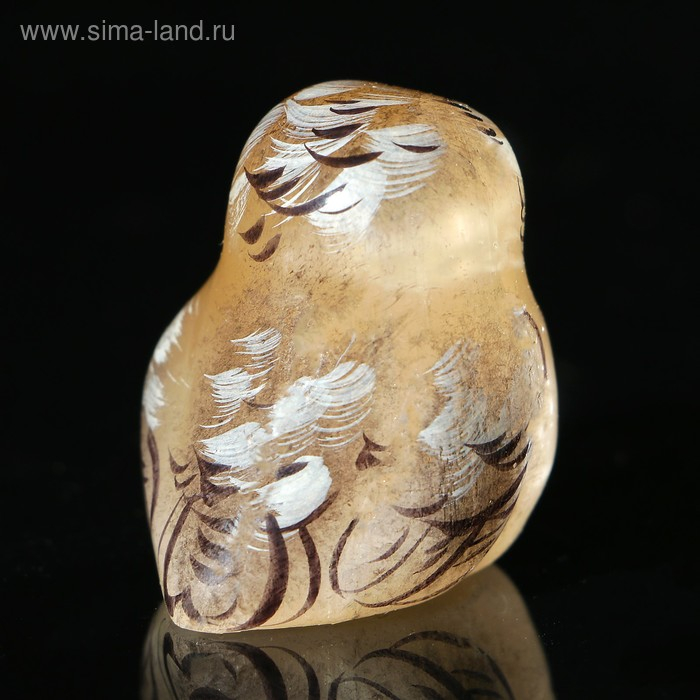 Сувенир «Совушка», 3,5×4 см. селенит Сувенир «Совушка», 3,5×4 см. селенит