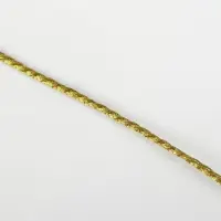 Нить для плетения, d=1 мм, 25&plusmn;1 м, цвет золотой