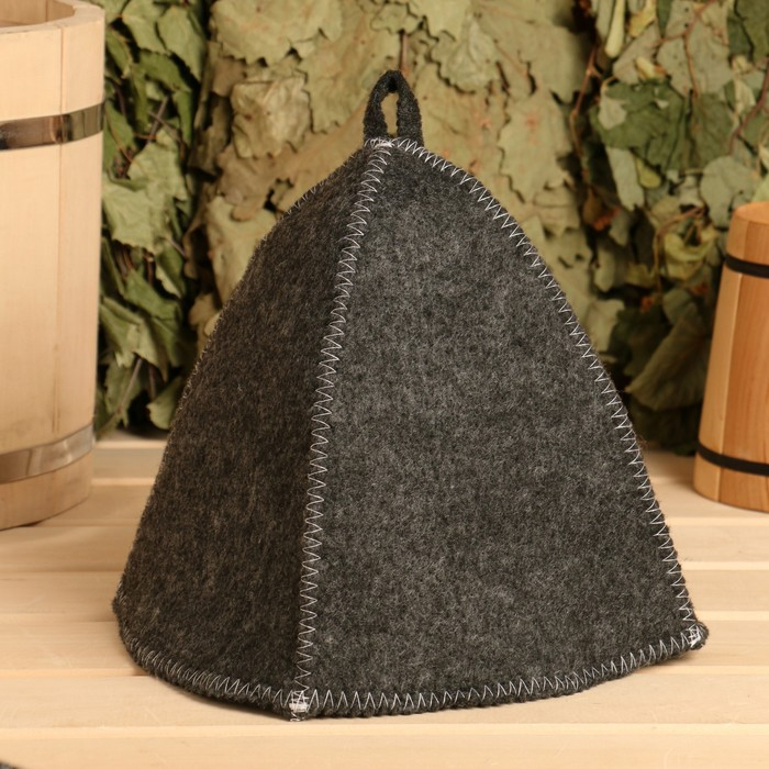 Набор банный  Набор банный "Мужской" портфель 5 предметов, серый, с вышивкой