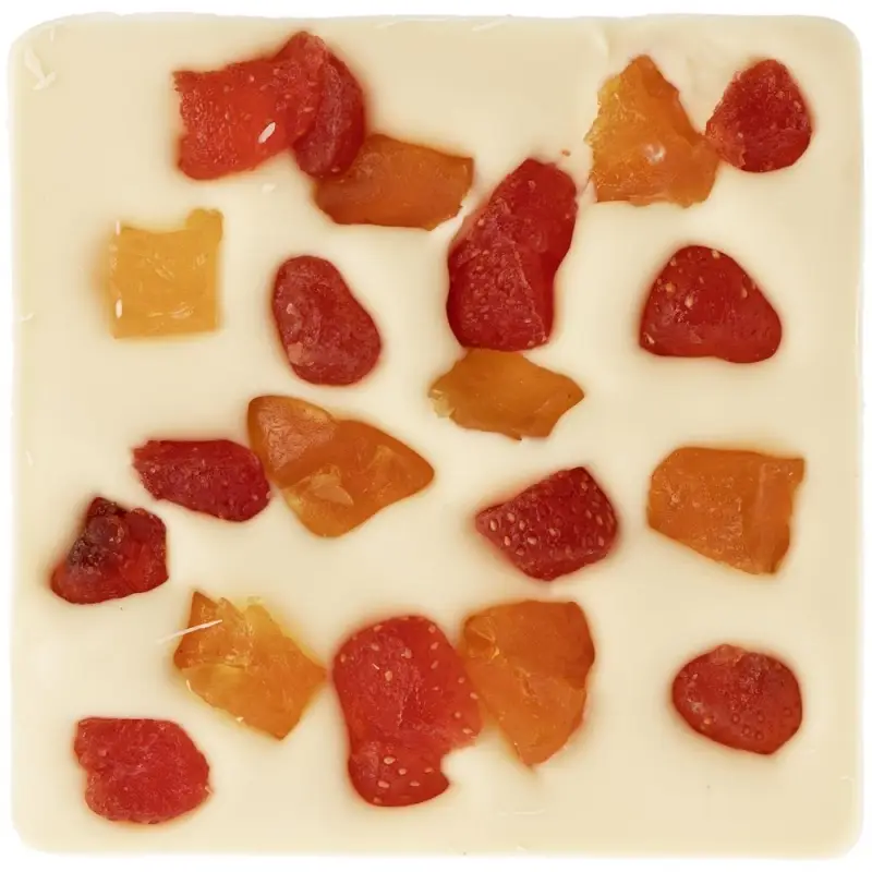 Шоколад Maukas, белый с цукатами Шоколад Maukas, белый с цукатами