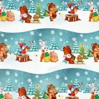 Набор упаковочной бумаги &laquo;Новогодняя&raquo;, 4 листа, 70&times;100 см