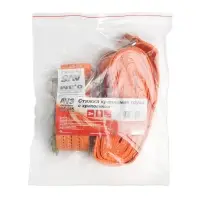 Стяжка крепления груза 6 м, 2 т, 50 мм с храповиком (эконом) AVS SGE-26K