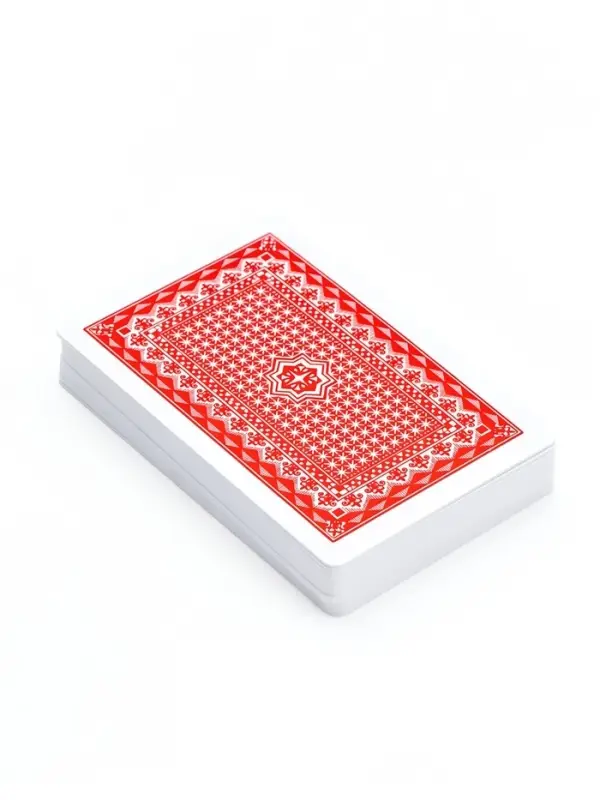 Карты игральные пластиковые Lucky flower, 2 колоды по 54 шт., 8.7&times;5.7 см