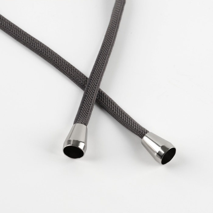 Наконечник для шнура, d = 4 мм, 13 × 10 мм, 100 шт, цвет серебряный Наконечник для шнура, d = 4 мм, 13 × 10 мм, 100 шт, цвет серебряный