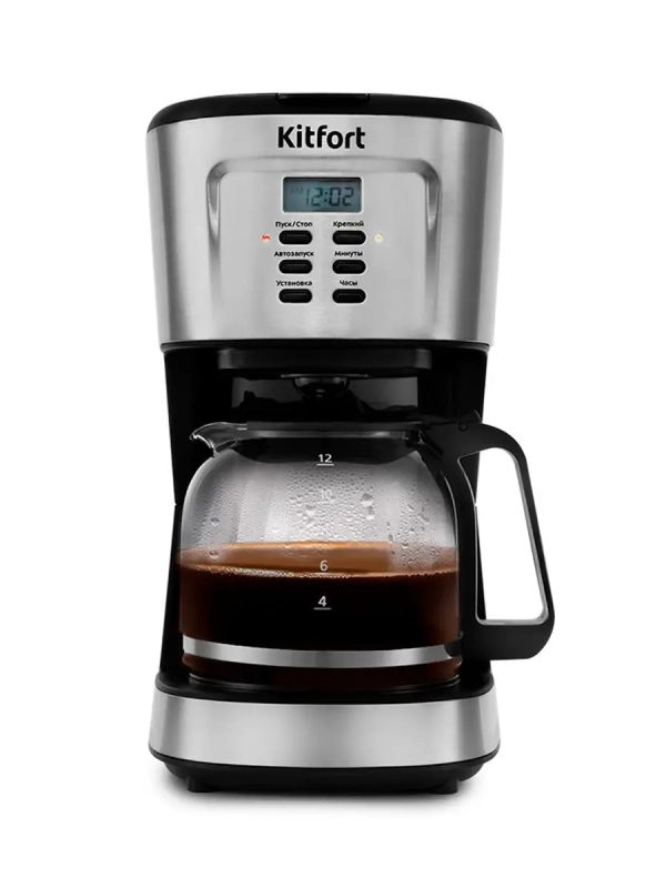Капельная кофеварка электрическая с подогревом КТ-727