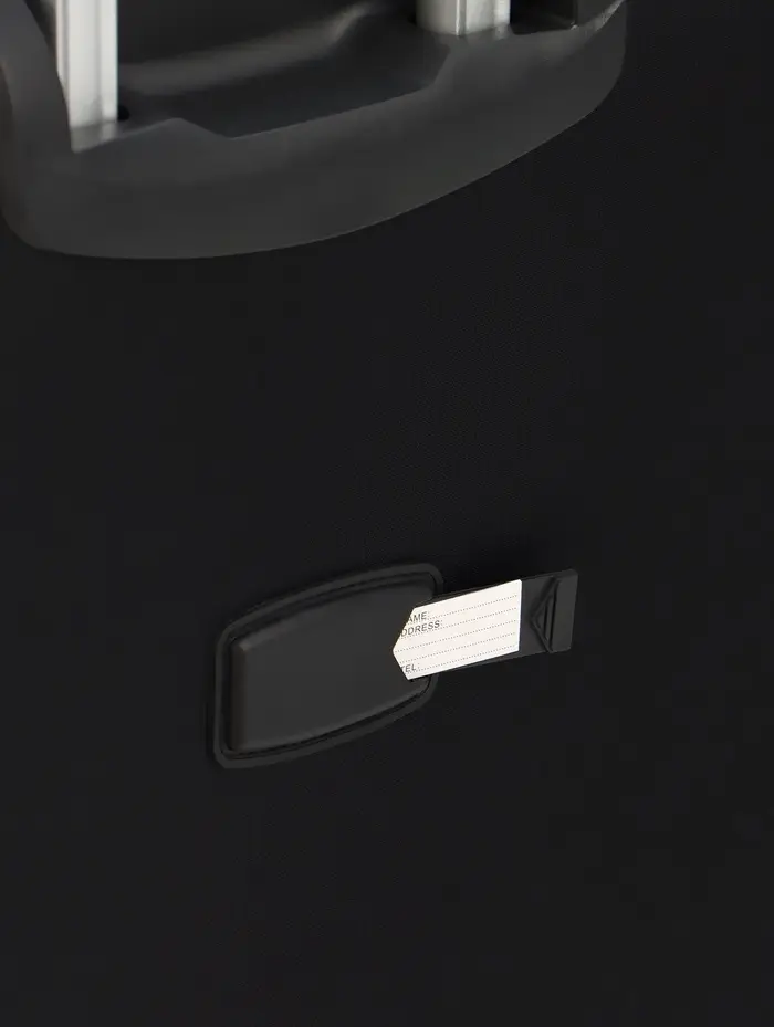 Чемодан на колёсах TEXTURA, кодовый замок, с увеличением, 47&times;30&times;78 см, 28", чёрный