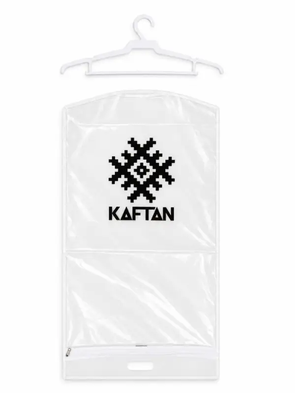Чехол для одежды прозрачный с вешалкой KAFTAN, размер 40&times;70&times;5
