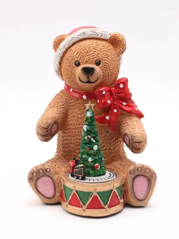 Фигура светодиодная &laquo;Мишка&raquo; 25&times;19 см, муз, USB, AAx3 (не в комплекте), МУЛЬТИ