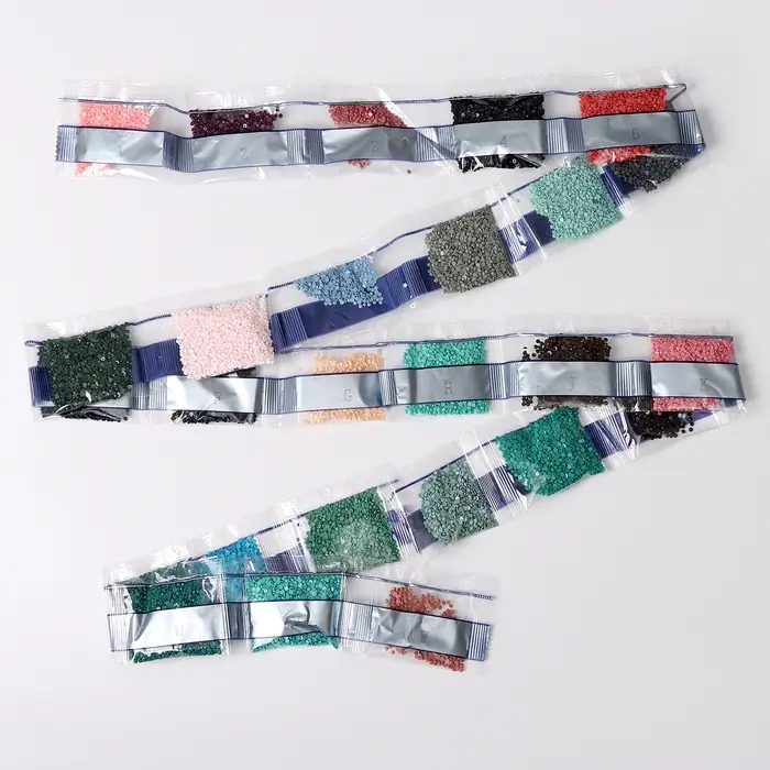 Алмазная вышивка полное заполнение "Аисты", на раме, 40*50 см