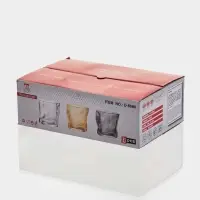 Стаканы IceBar.Грани, 240 мл, набор 6 шт., 8&times;8&times;8 см, стекло, прозрачные