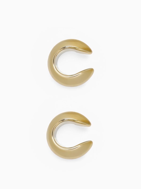 Серьги «Каффы» набор 2 шт, объёмные, цвет золото