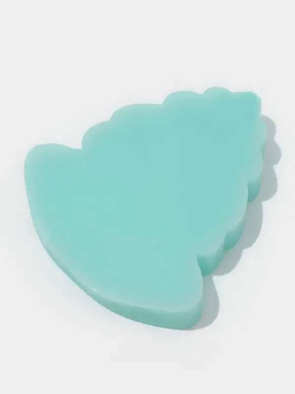 Молд для заливки &laquo;Ёлочка - Мне сладкое нельзя, неси полусладкое&raquo;, 6.9&times;6.2&times;1.3 см, силикон, бирюзовый