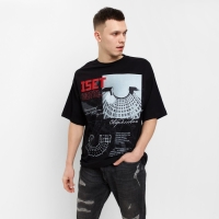 Футболка KAFTAN "ISET", черный, р. 46