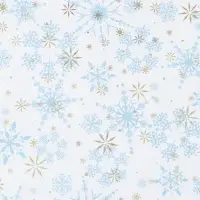 Упаковочная бумага на новый год, двухсторонняя крафтовая «С Новым годом!», 70 х 100 см