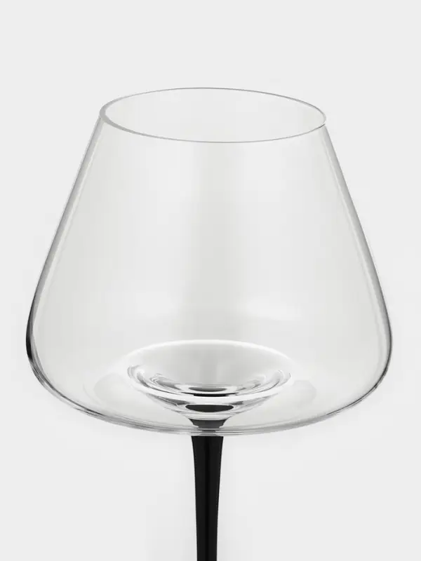 Бокал для вина Magistro &laquo;Амьен&raquo;, 700 мл, h=25 см, стекло, прозрачный, чёрный