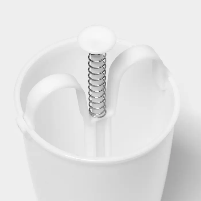 Форма для пончиков Доляна, 10&times;19 см, белая