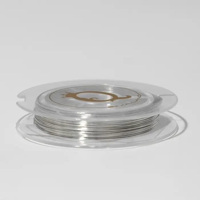 Проволока на бобине, d=0.3 мм, L=10 м, цвет серебро