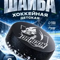 Шайба хоккейная Winter Star, детская, d=6 см