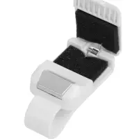 Держатель для очков в автомобиль, белый Держатель для очков в автомобиль, белый