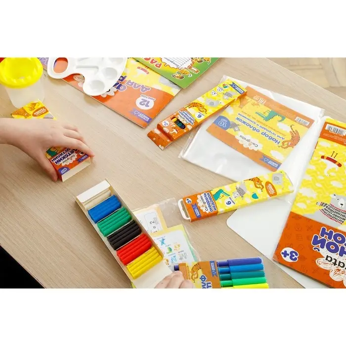 Набор первоклассника, 55 предметов, Calligrata &laquo;Отличный выбор&raquo;, в картонной коробке