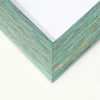 Фоторамка для фото 50х70 см "Luxe Elegance" пластик, морской, (пластик экран)