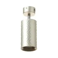 Спот &laquo;Астер&raquo; GU10 серебро 7.5&times;7.5&times;20 см
