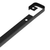 Планка для столешницы щелевая CAPPIO, 28 мм, черный, набор 2 шт.