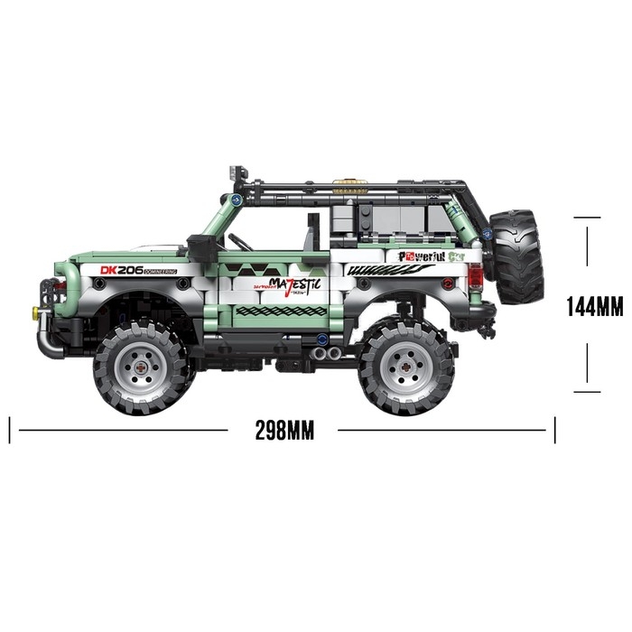 Конструктор Техно &laquo;Мустанг CR&raquo;, 1264 детали