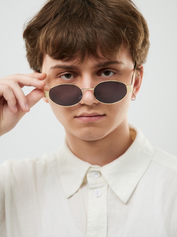 Очки солнцезащитные, uv 400, ширина 14.2 см, дужка 14.1 см Очки солнцезащитные, uv 400, ширина 14.2 см, дужка 14.1 см