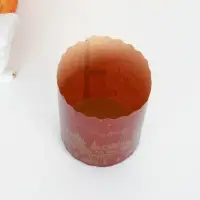 Форма бумажная для кулича «Храм золотой», 70×85 мм