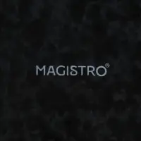 Блюдо Magistro &laquo;Ночной дождь&raquo;, 21&times;14&times;3 см, фарфор, чёрное